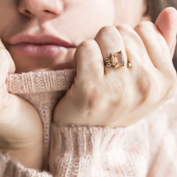 Nature Baguette Ring