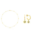 14K Alya La Vida Necklace & Alya Terra Earrings Set
