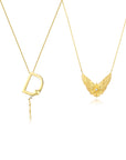 14K Deniz & Atria Star Necklace Set