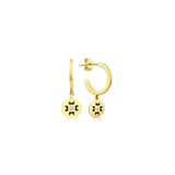 Pendientes Terra de oro de 14kt