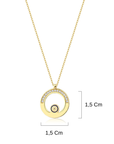 14K Gold Celine Necklace