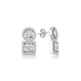 Valeria Duo Round Earring