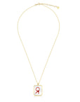 Collar Celine de oro de 14k