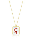 Collar Celine de oro de 14k