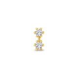 14K Gold Soulmate Piercing