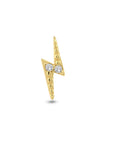 14K Gold Flash Piercing