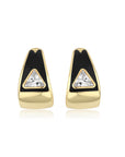 Diva Black Earring