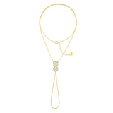 Valeria Duo Round Hand Bracelet