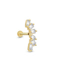 Piercing 6 Steps de Oro 14K