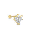 Piercing Glow de Oro 14K