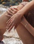Pulsera Alora de oro de 14k