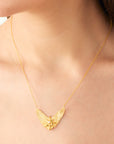 14K Gold Atria Star Necklace