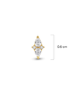 Piercing Bloom de Oro 14K