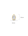 Piercing colgante de oro de 14k