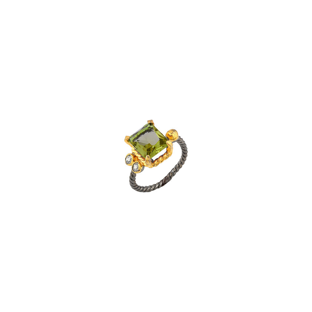 Nature Baguette Ring