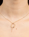 14K Gold Deniz Necklace (Customize)