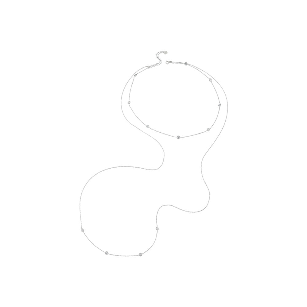 Double Stone Necklace