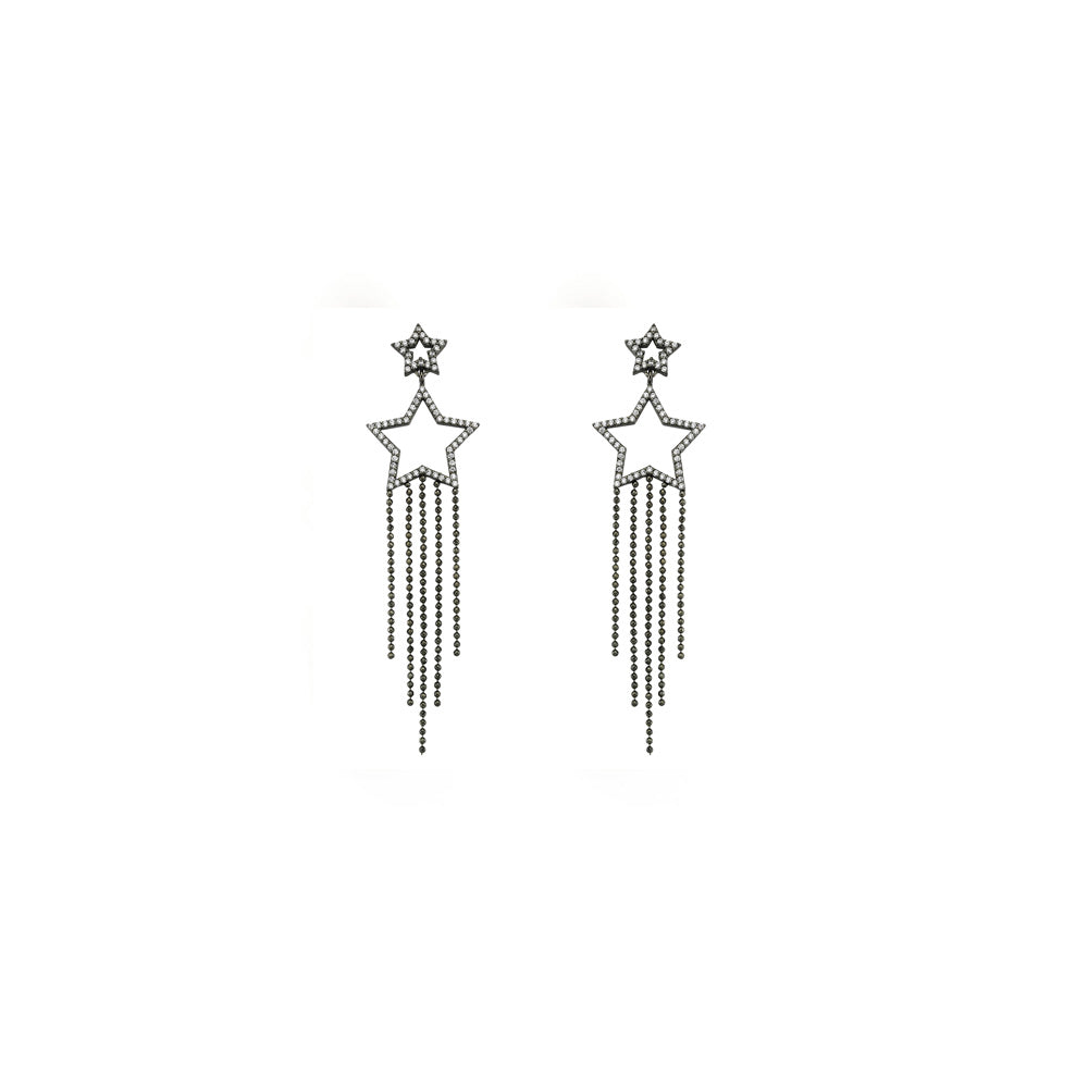Double Star Earring