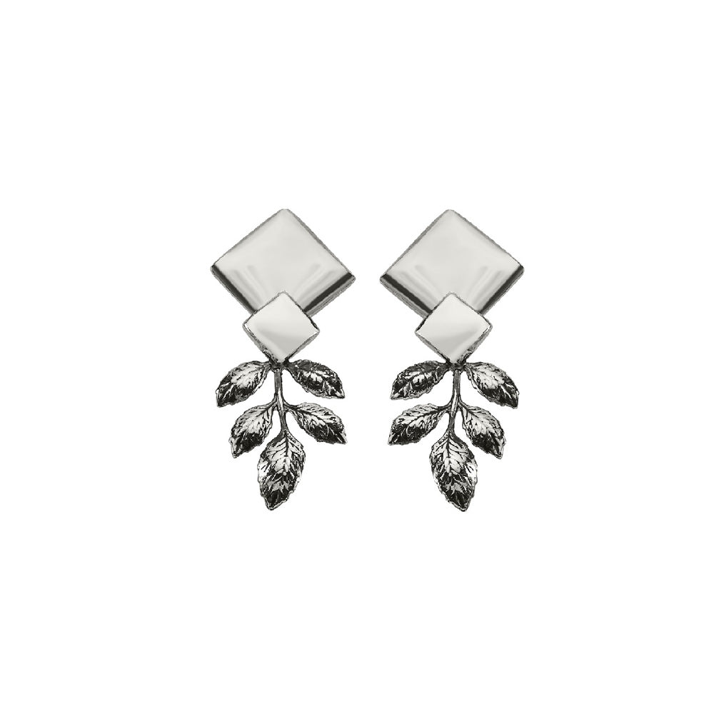 Square Leaf Earring