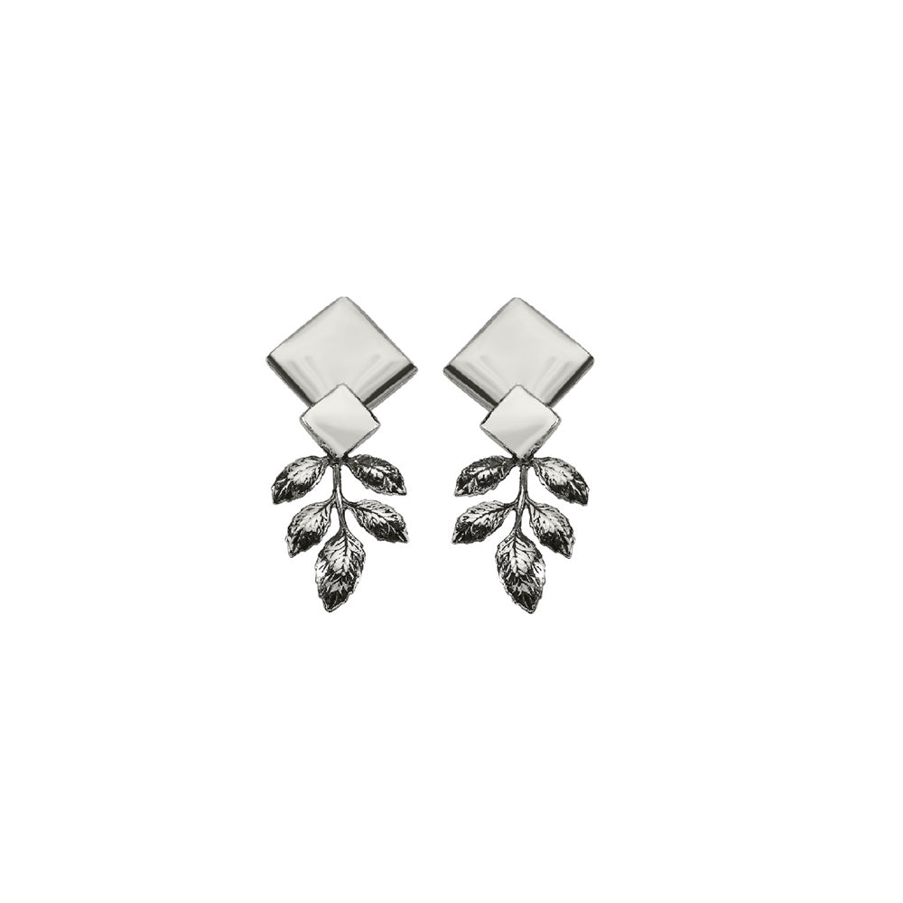 Square Leaf Earring