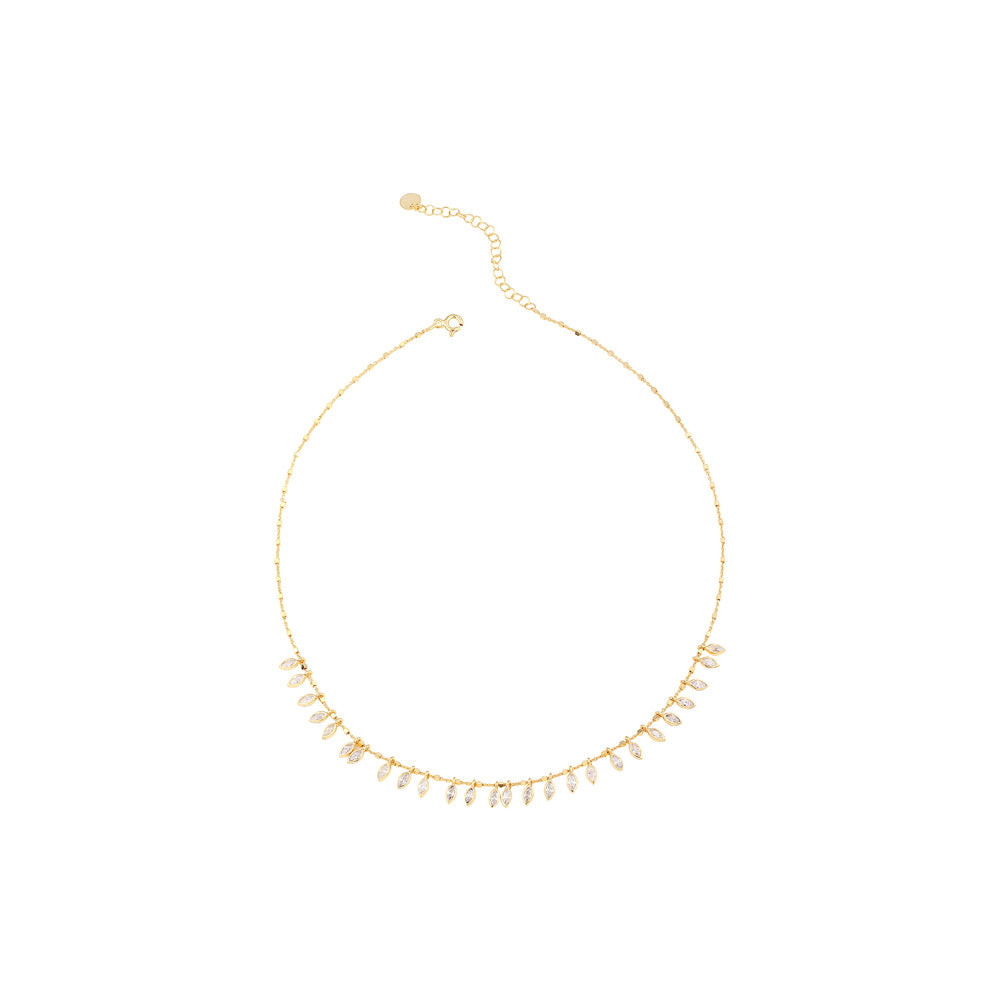 Layer Marquise Necklace