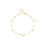 14K Gold La Vida Anklet