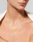 14K Gold Atria Star Necklace