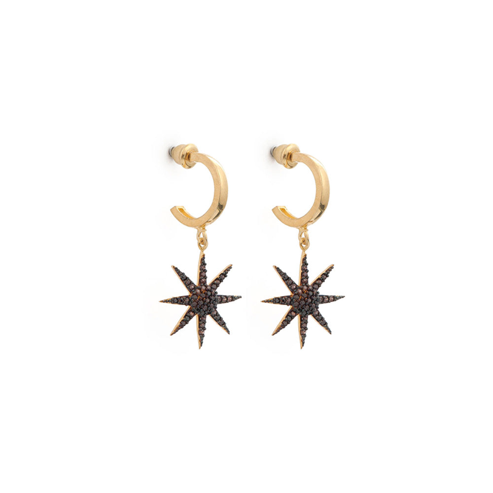 Lili Large Star Earring