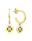 14K Deniz Necklace & Alya Terra Earrings Set