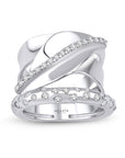 Crystal Maxi Nola Ring