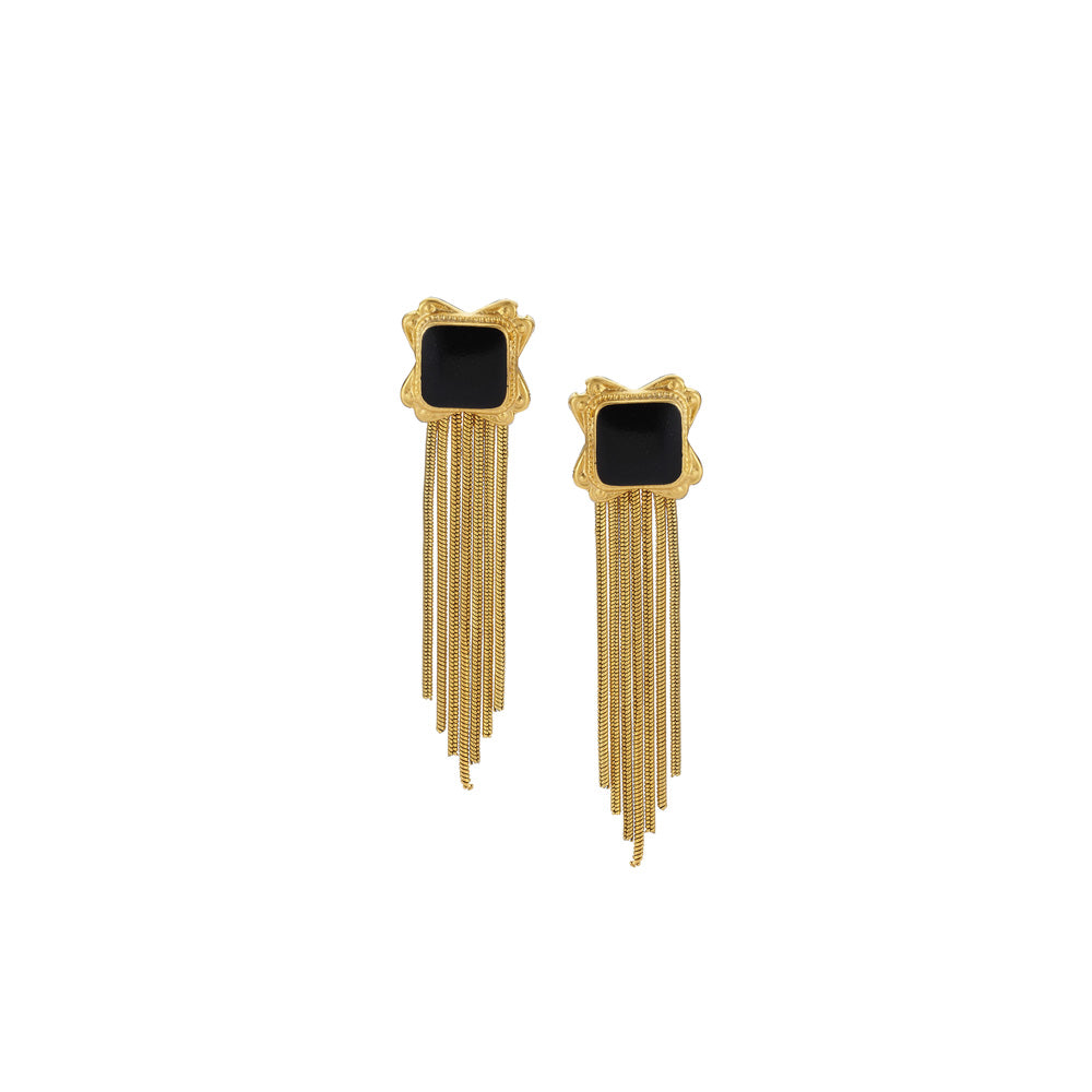 Enameled Earring