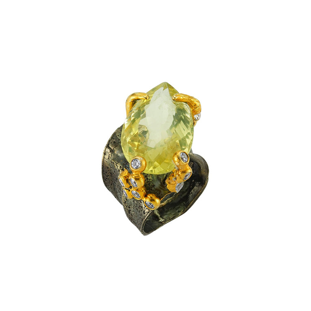 RA Lemon Drop Ring