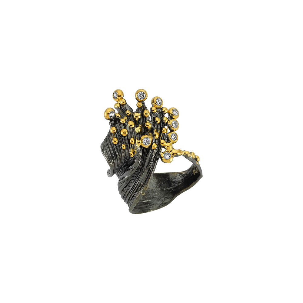 RA Rain Drops Ring