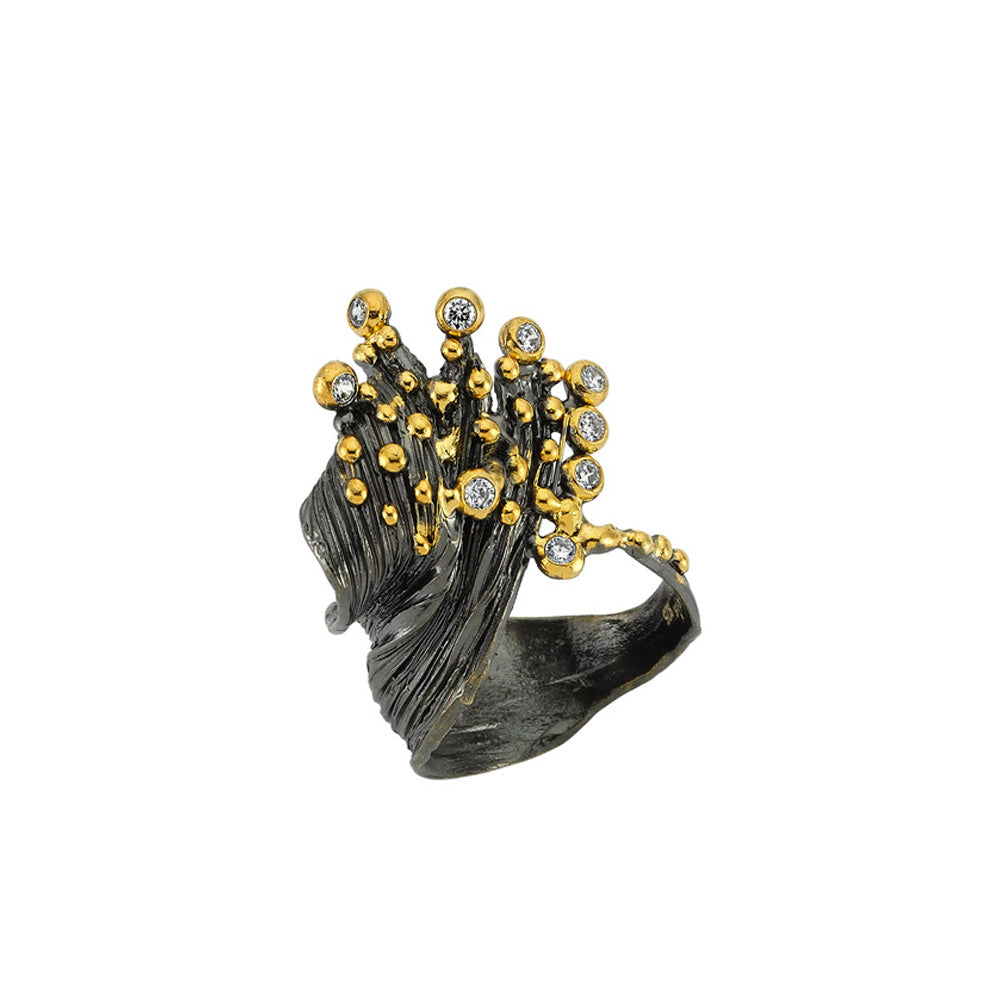 RA Rain Drops Ring