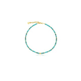 Icy Bloom Gold Necklace