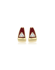 Diva Burgundy Earring