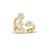 Anillo Liora de oro de 14k