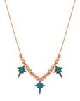 Triple Polar Star Necklace