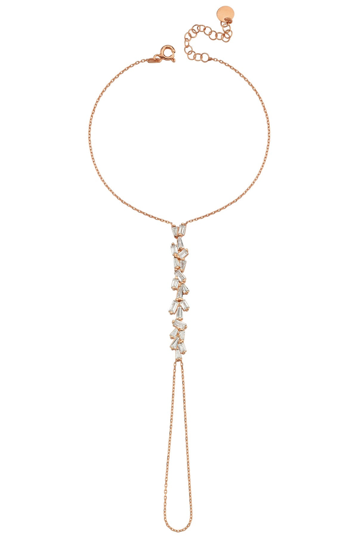 Baguette Hand Bracelet