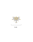 14K Gold Bouquet Piercing