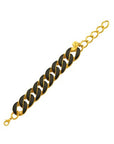 Matte Enamel Chain Bracelet