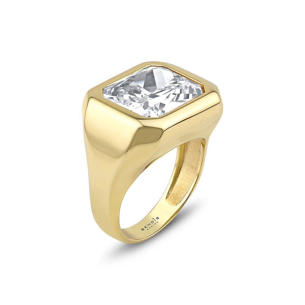 Mosaic Octagon Ring