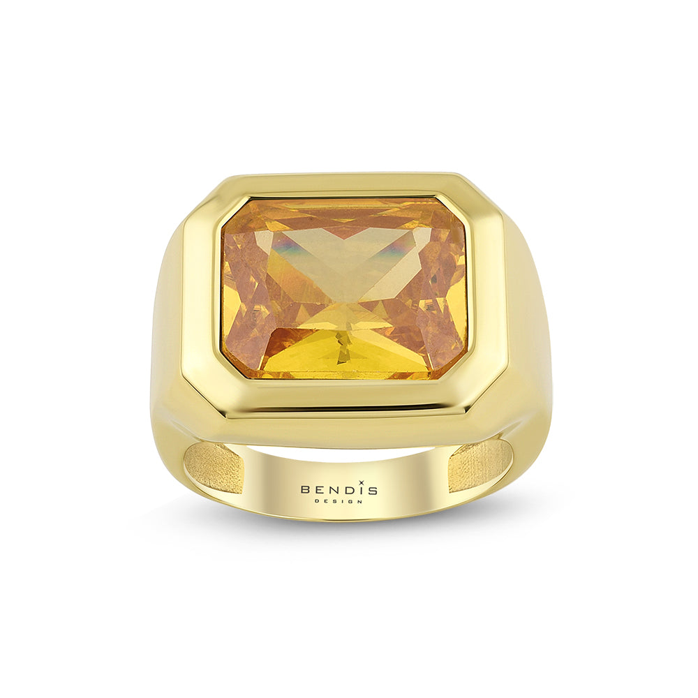 Mosaic Octagon Ring