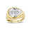 Mosaic Drop Ring