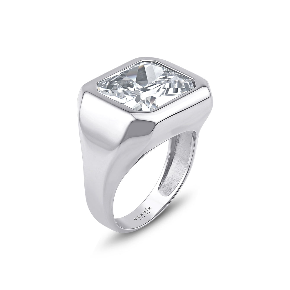 Mosaic Octagon Ring