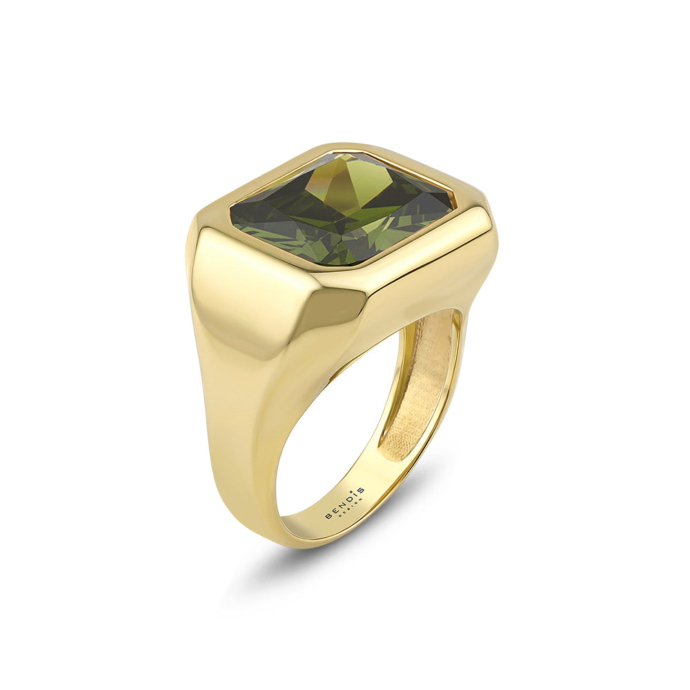 Mosaic Octagon Ring