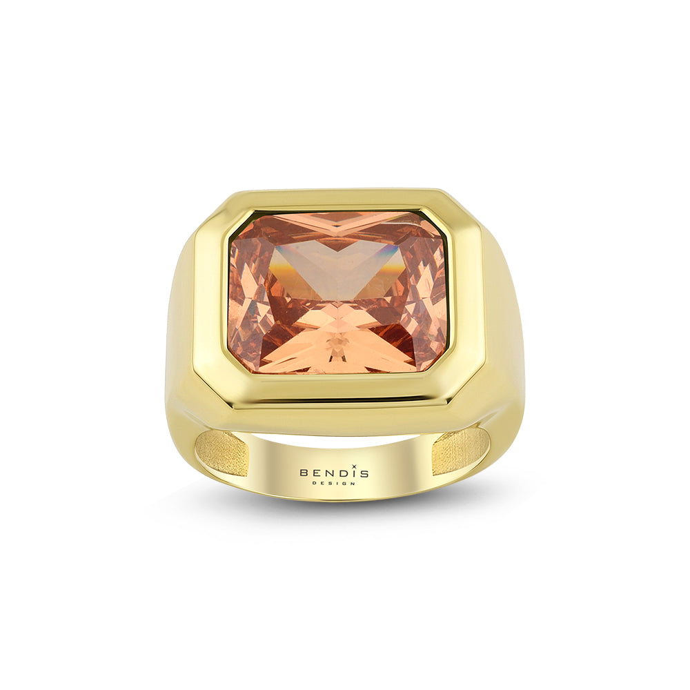 Mosaic Octagon Ring