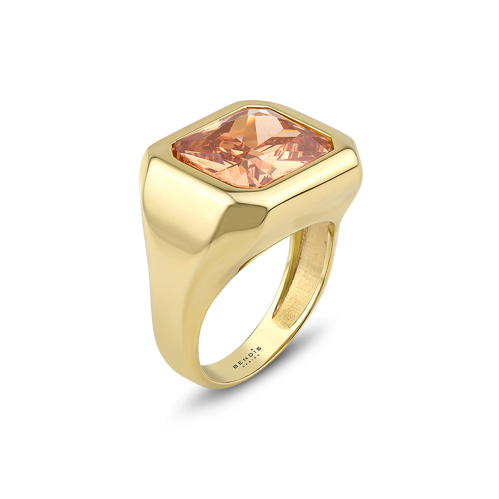 Mosaic Octagon Ring
