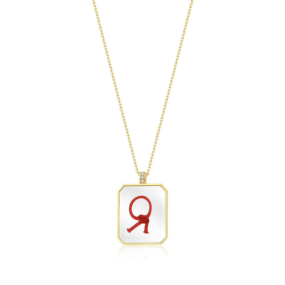 Collar Celine de oro de 14k