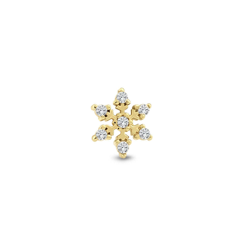 Piercing Wing de Oro 14K